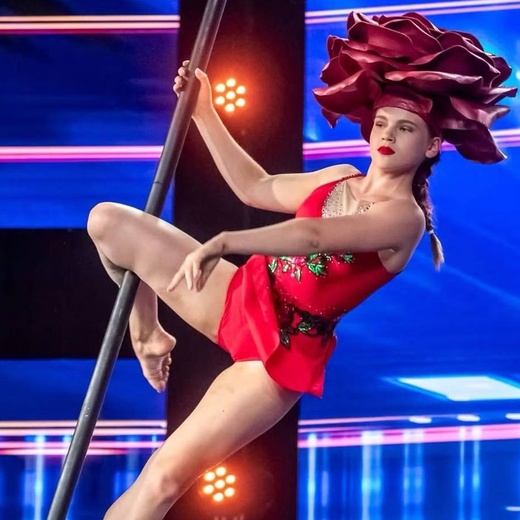 Infinity Artist aerial pole performance