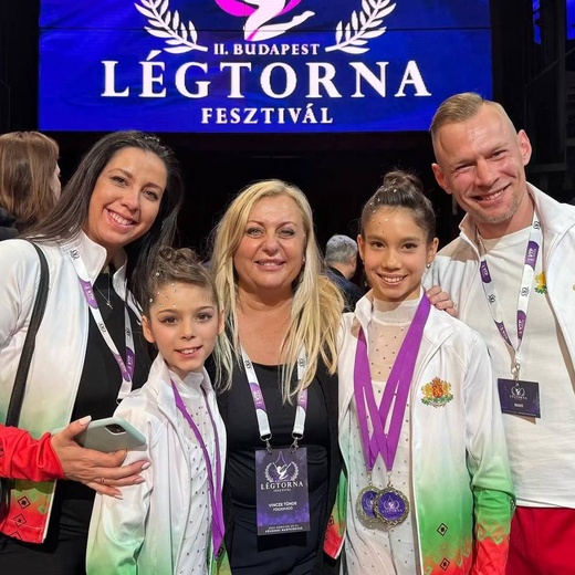 Infinity Artist team and festival medals